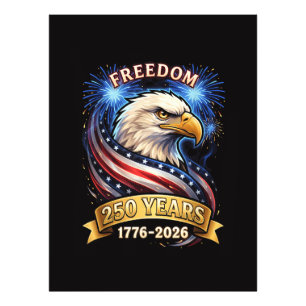 250th Anniversary USA 1776-2026 Patriotic American Photo Print