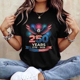 250th Anniversary USA 1776 2026 Patriotic Eagle T-Shirt