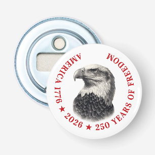 250th Anniversary USA 2026 Bald Eagle  Bottle Opener