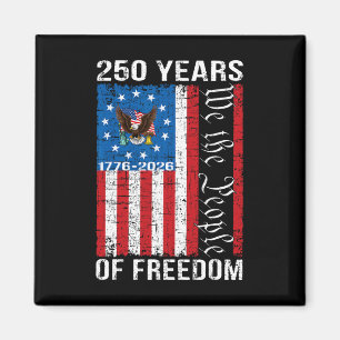 250th Anniversary Usa 250 Year America Patriotic 4 Magnet