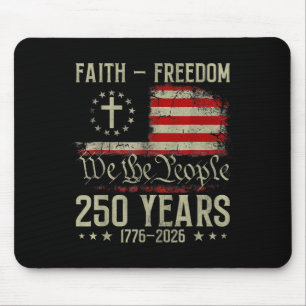 250th Anniversary USA - 4th of July Men Women 5 Mouse Pad