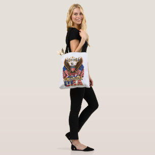 250th Anniversary USA Flag 250 Years American Tote Bag