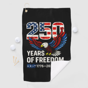 250th anniversary usa flag american golf towel