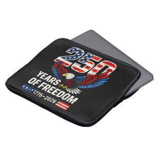 250th anniversary usa flag american laptop sleeve