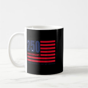 250th Anniversary Usa Flag Independence Day 2026 Coffee Mug