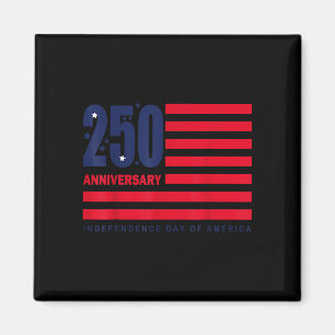 250th anniversary usa flag independence day 2026 magnet