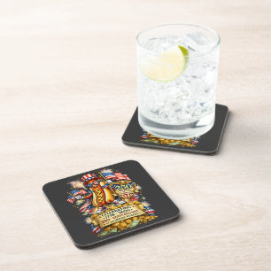 250th Anniversary USA Independence Celebration Coaster