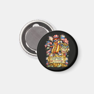 250th Anniversary USA Independence Celebration Magnet