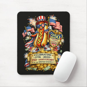 250th Anniversary USA Independence Celebration Mouse Pad