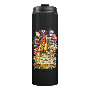 250th Anniversary USA Independence Celebration Thermal Tumbler