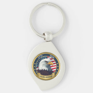 250th Anniversary USA Patriotic   1776–2026 Key Ring