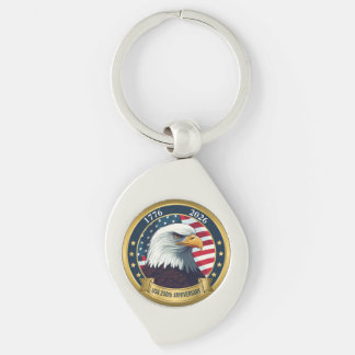 250th Anniversary USA Patriotic | 1776–2026 Key Ring