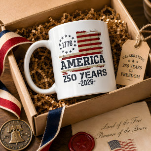 250th anniversary usa Patriotic 1776 independance Coffee Mug
