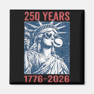 250th Anniversary USA Patriotic 250 Years 4th July Magnet