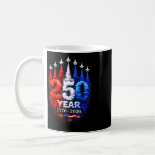 250th Anniversary Usa Patriotic 250 Years American Coffee Mug