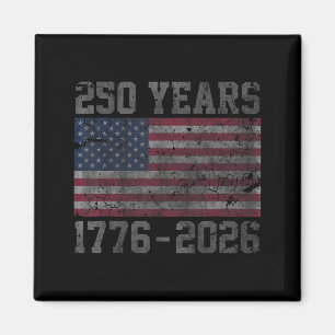 250th Anniversary USA Patriotic 250 Years American Magnet