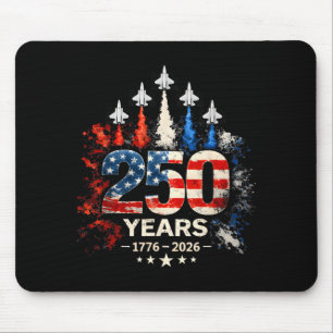 250th Anniversary Usa Patriotic 250 Years Mouse Pad