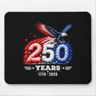 250th Anniversary Usa Patriotic 250 Years Mouse Pad