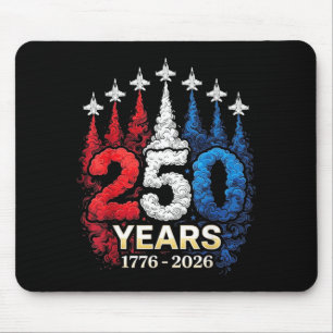 250th Anniversary Usa Patriotic 250 Years Mouse Pad