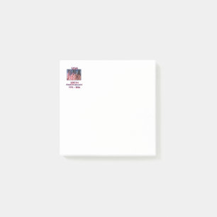 250th Anniversary USA Patriotic American Flags Post-it Notes