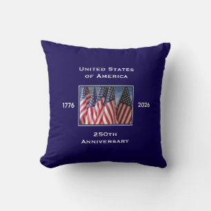 250th Anniversary USA Patriotic  Cushion