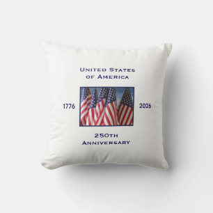 250th Anniversary USA Patriotic Cushion
