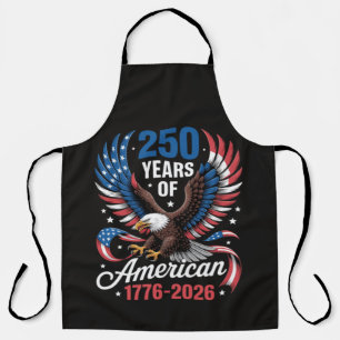 250th Anniversary USA Patriotic Eagle 250 Years Apron