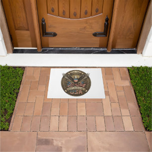 250th Anniversary USA Patriotic Eagle Doormat