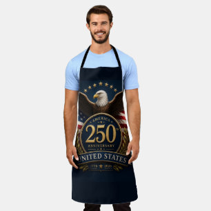 250th Anniversary USA Patriotic Keepsake Apron