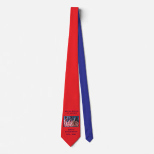 250th Anniversary USA Patriotic Red and Blue Tie