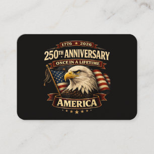 250th Anniversary USA Shirt 250th America Business Card
