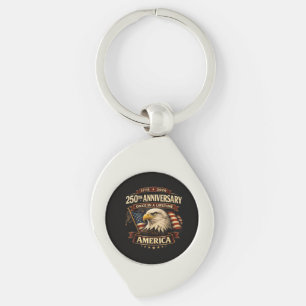 250th Anniversary USA Shirt 250th America Key Ring