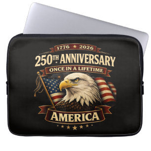 250th Anniversary USA Shirt 250th America Laptop Sleeve