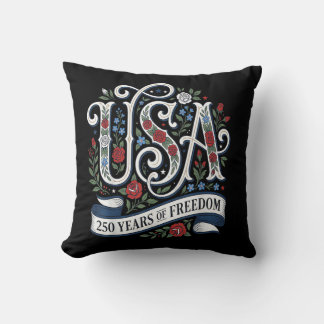 250th Anniversary USA Shirt Women Patriotic 4th of Cushion