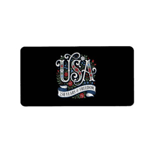 250th Anniversary USA Shirt Women Patriotic 4th of Label