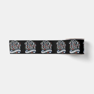 250th Anniversary USA Shirt Women Patriotic 4th of Satin Ribbon