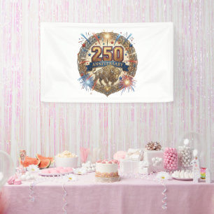 250th Anniversary Vintage American Buffalo Banner