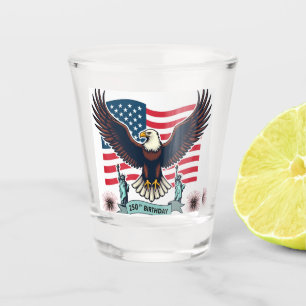 250th Birthday Shot Glass