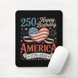 250th Birthday USA 250 Years Mouse Pad