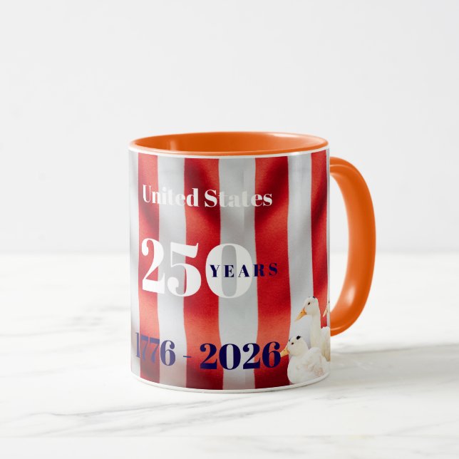 250th Celebration Mug (Front Right)