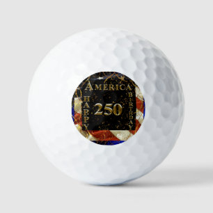 250th Happy Birthday America! Golf Balls