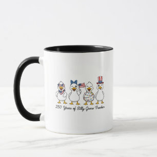250th Years of Silly Goose Freedom Semiquincentenn Mug