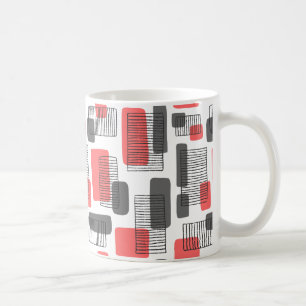 251215 - Tropical Pink and Grey Coffee Mug