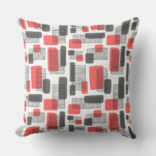 251215 - Tropical Pink and Grey Cushion