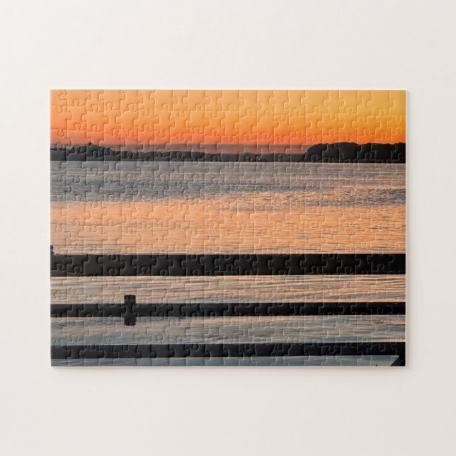 252 piece puzzle Sunset Ferry Ride (Horizontal)