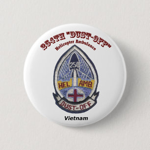 254th Dust-Off Buttons