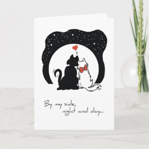 2595 Anniversary Cats Card