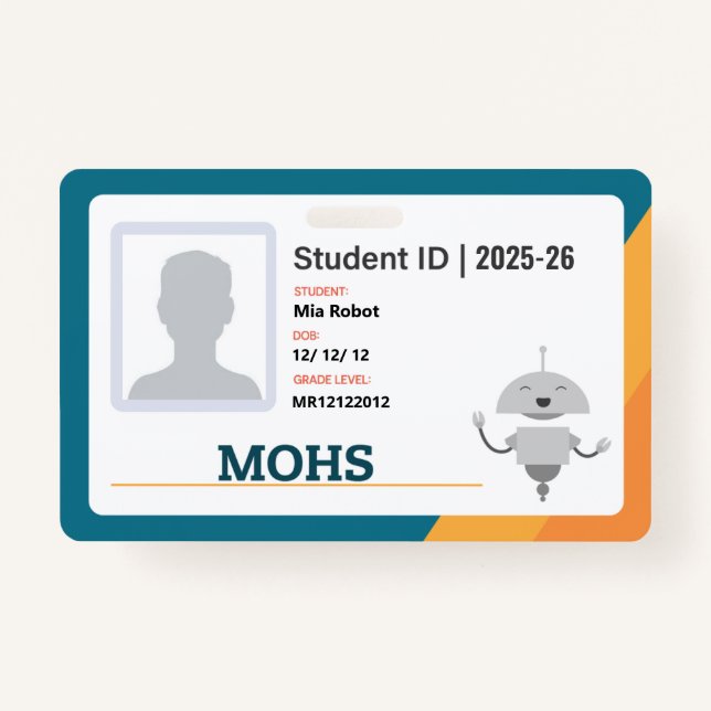25-26 MOHS Badge ID Badge (Front)