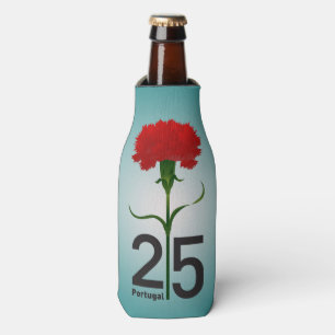 25 April, the Carnation Revolution, Portugal Bottle Cooler