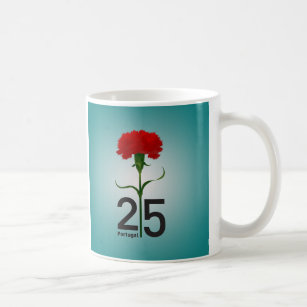 25 April, the Carnation Revolution, Portugal  Coffee Mug